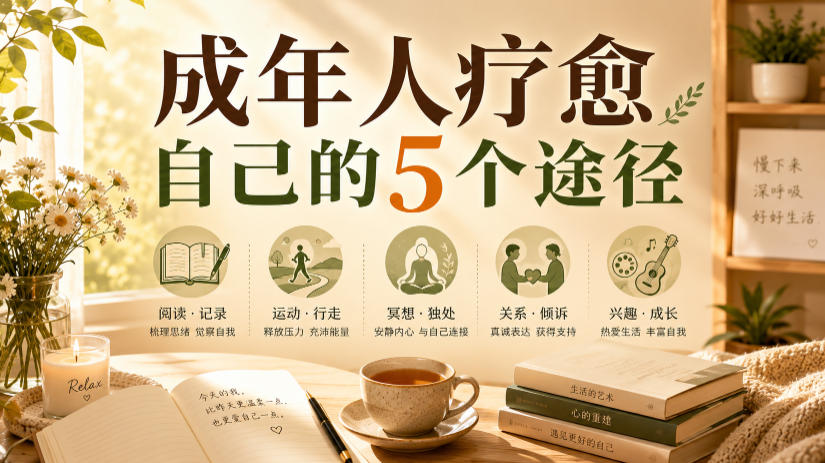 付费文章：成年人疗愈自己的5个途径-邪修侠 - 演示