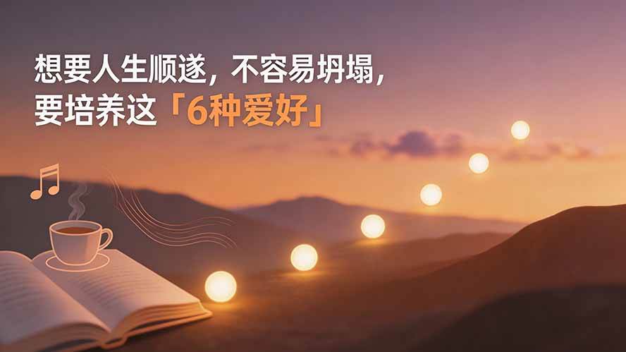 （19638期）付费文章：想要人生顺遂，不容易坍塌，要培养这6种爱好-小栈博客测试网