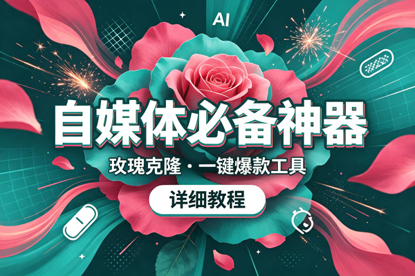 (19715期)玫瑰克隆,一键爆款ai工具,自媒体的必备神器,50多个功能,详细的教程-小栈博客测试网