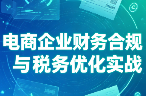 电商企业财务合规与税务优化实战-怪兽网创俱乐部