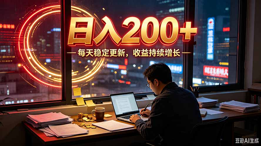 番茄达人变现新玩法，全自动运行 每日300+-怪兽网创俱乐部