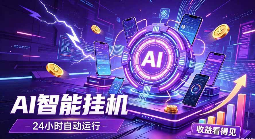（19755期）AI智能广告挂机，躺赚新模式 设备托管运行，解放双手持续变现-小栈博客测试网