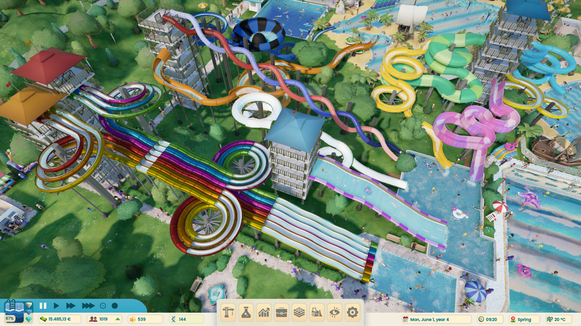水上乐园大亨/Aquapark Tycoon 新游发布