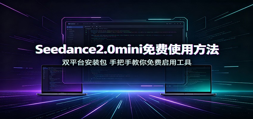 Seedance2.0mini免费使用方法:双平台安装包,手把手教你免费启用工具-邪修侠 - 演示