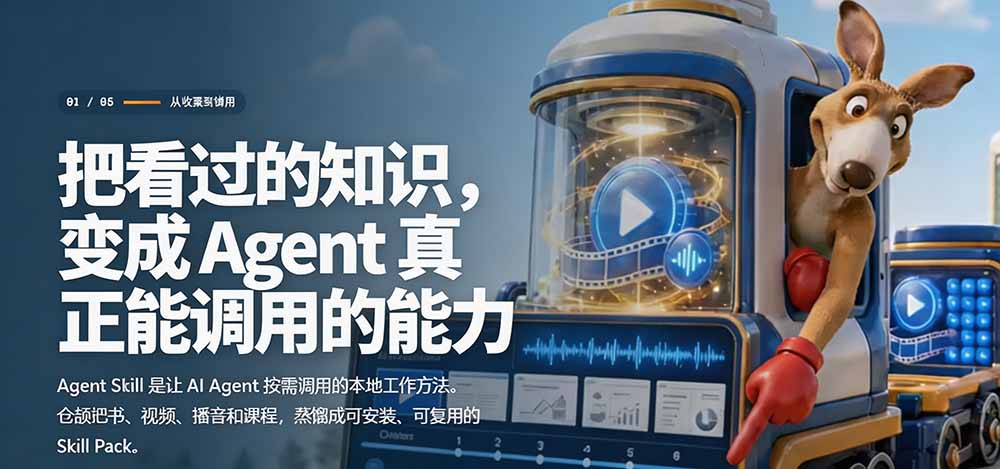 图片[2]-全网走红！GitHub上6.7K Star的开源项目，把任何书、长视频、播客蒸馏成AI工具，值得收藏 cangjie-skill-奇点库