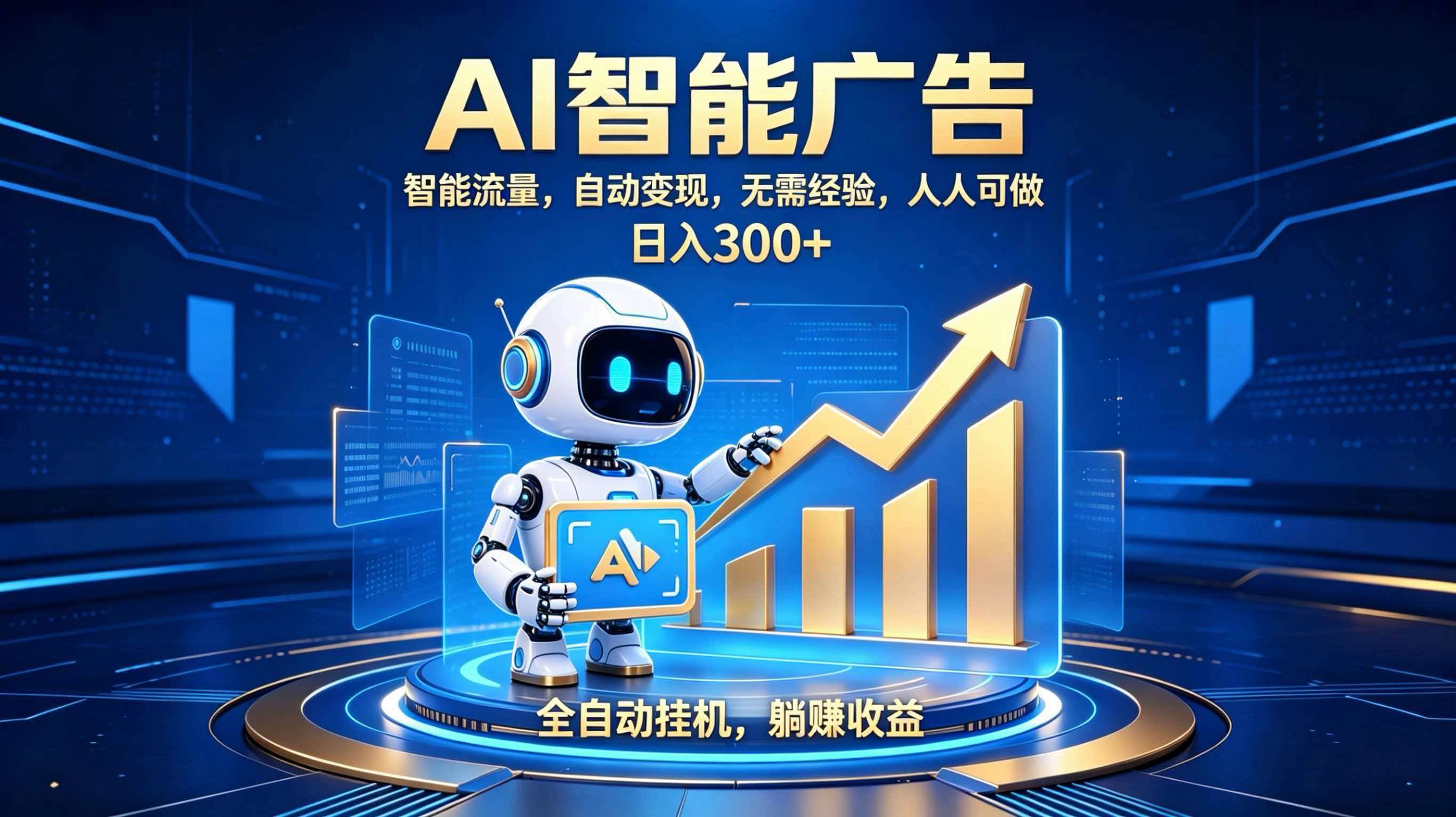(19848期)轻资产新赛道,全自动AI广告,打造持续收益-小栈博客测试网