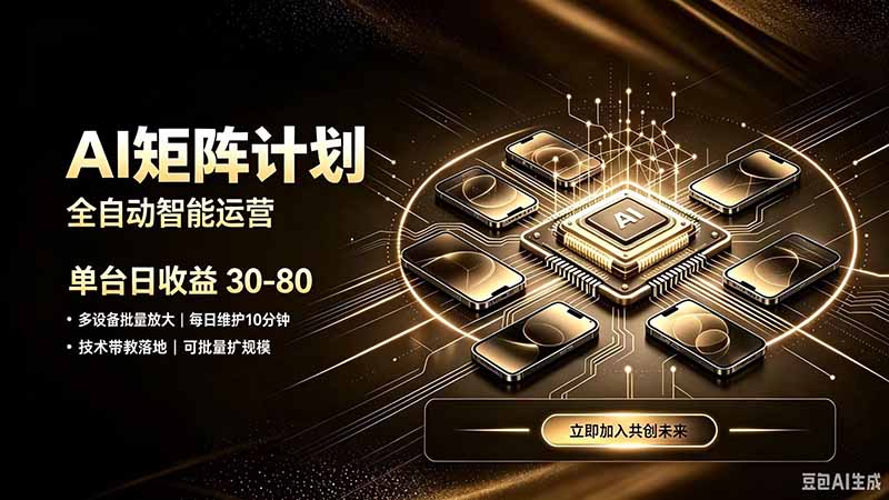 AI智能对话，矩阵规模化创业，全程技术扶持，长久稳定，日入800+-多课资源站