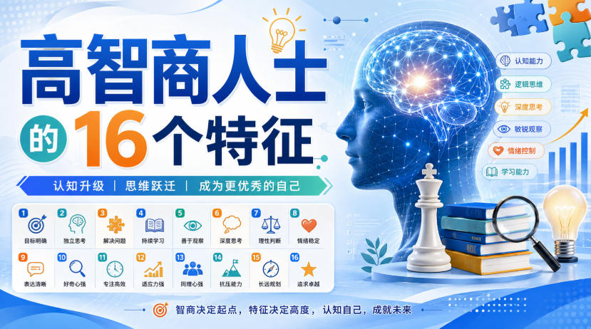 付费文章：高智商人士的16个特征-多课资源站