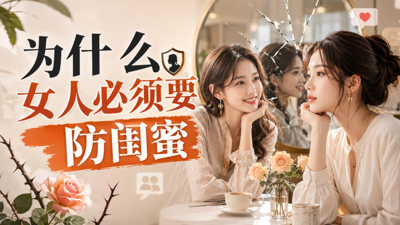 付费文章：为什么女人必须要防闺蜜-怪兽网创俱乐部