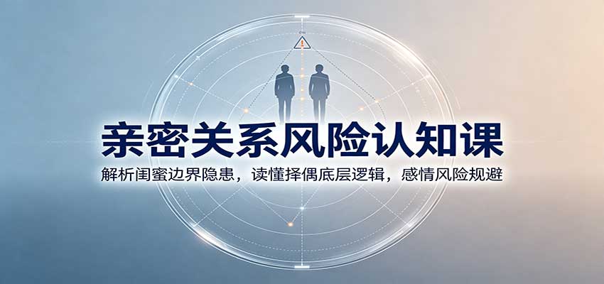 亲密关系风险认知课:解析闺蜜边界隐患,读懂择偶底层逻辑,感情风险规避-邪修侠 - 演示