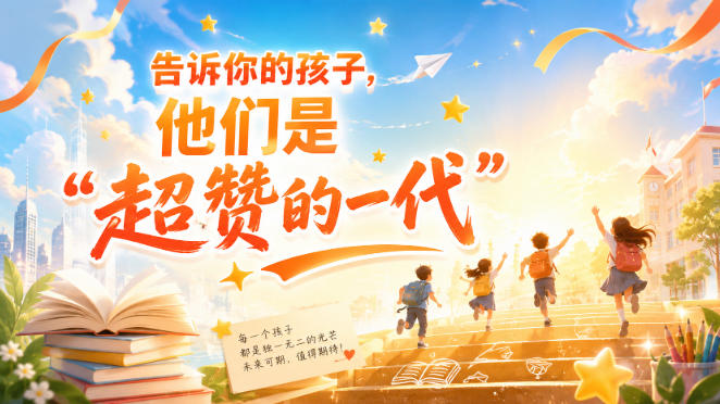 某付费社群专属文章：告诉你的孩子，他们是“超赞的一代”。-网创百晓生