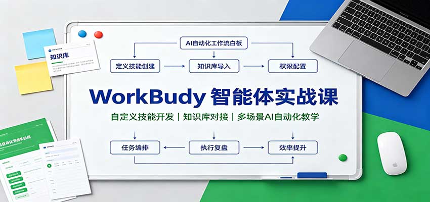 WorkBuddy智能体实战课:自定义技能开发,知识库对接,多场景AI自动化教学-邪修侠 - 演示
