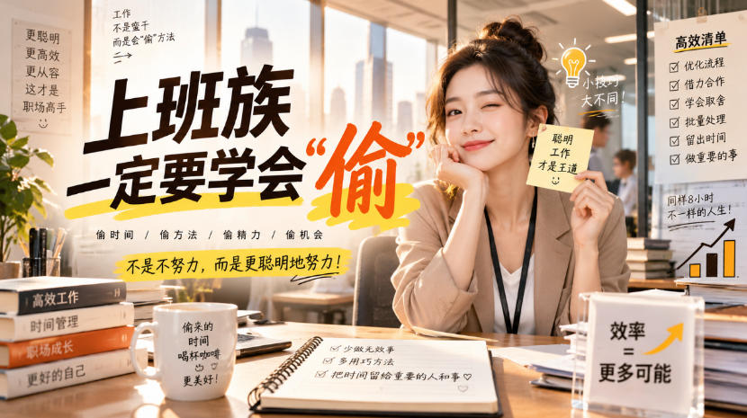 某社群精选付费文：上班族一定要学会“偷“-多课资源站