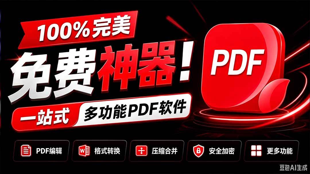 （20512期）100%完美免费神器！一站式多功能PDF软件，支持PDF格式转换压缩编辑等，简约无广告，太Nice了JOPDF-网创百晓生