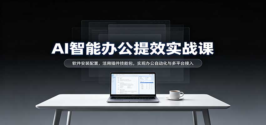 AI智能办公提效实战课：软件安装配置，活用插件技能包，实现办公自动化与多平台接入-邪修侠 - 演示