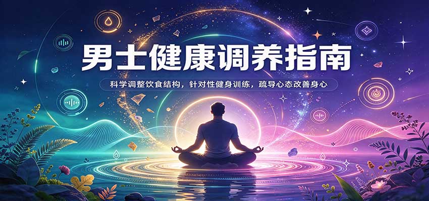 男士健康调养指南：科学调整饮食结构，针对性健身训练，疏导心态改善身心-邪修侠 - 演示
