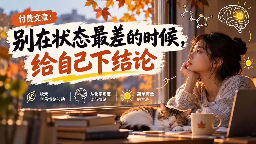 （20716期）【无水印】某付费文章：别在状态最差的时候，给自己下结论-邪修侠 - 演示