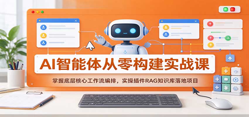 AI智能体从零构建实战课：掌握底层核心工作流编排，实操插件RAG知识库落地项目-邪修侠 - 演示