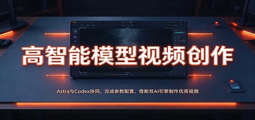 高智能模型视频创作:Astra与Codex协同,完成参数配置,借助双AI引擎制作优质视频-邪修侠