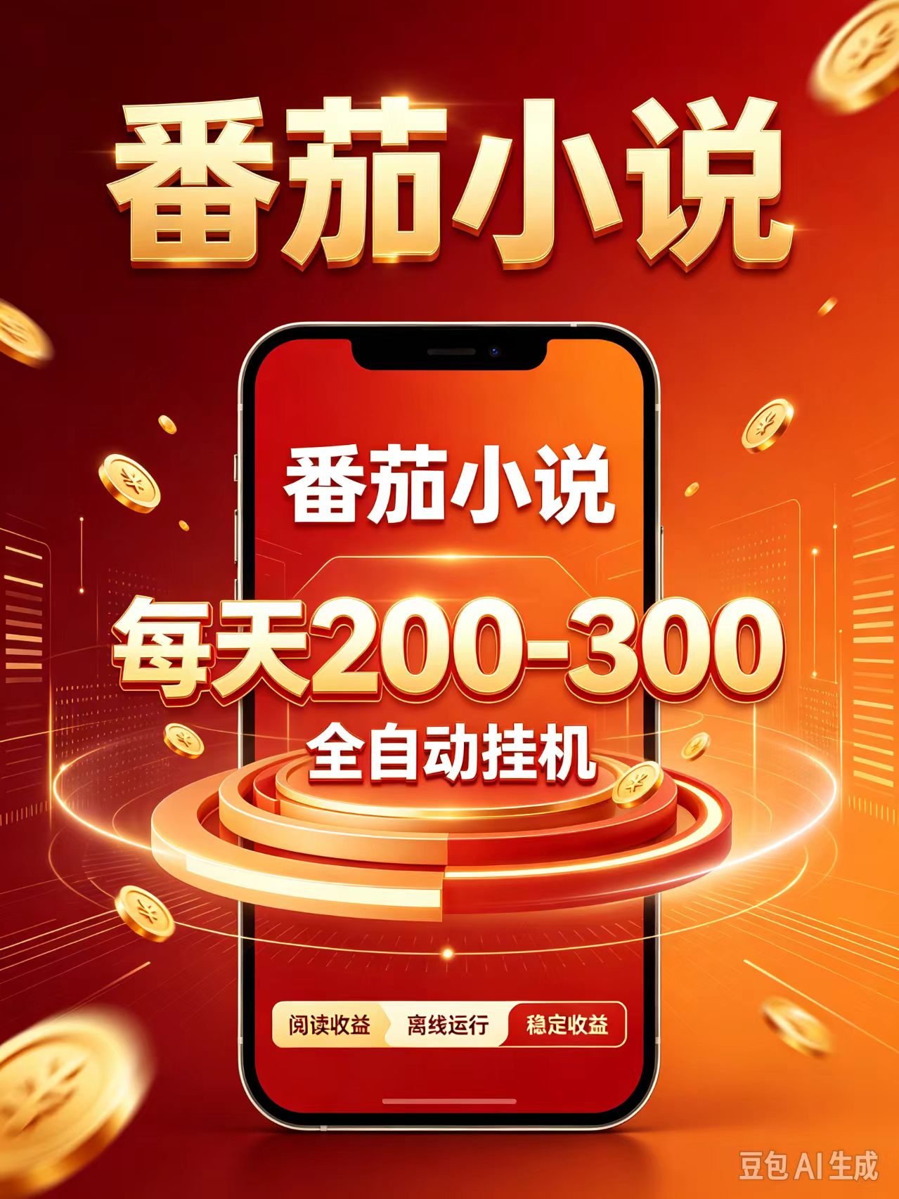门槛极低的番茄全自动小说，日入200-300，项目非常火爆-副业资源网
