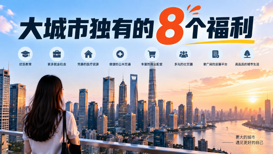 某公众号付费文章:大城市独有的8个福利-邪修侠