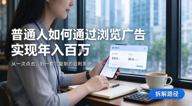 2026最新技术,24小时全自动浏览广告,全网独家项目,单台设备日入200+新手小白可快速上手,支持实地学习实地考察【揭秘】-邪修侠