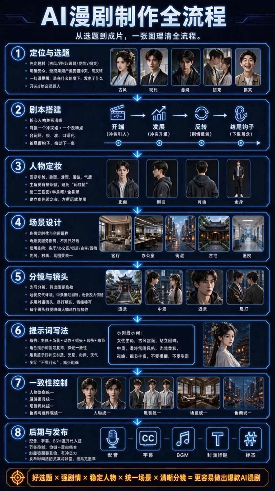 (20906期)【无水印】2026AI漫剧创作与商业变现掘金营:打通选题→AI编剧→角色场景→自动分镜→视频生成→剪辑发布→运营变现 (20906期)【无水印】2026AI漫剧创作与商业变现掘金营:打通选题→AI编剧→角色场景→自动分镜→视频生成→剪辑发布→运营变现
