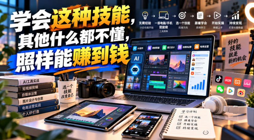 某公众号付费文章：学会这种技能，其他什么都不懂，照样能賺到钱-怪兽网创俱乐部