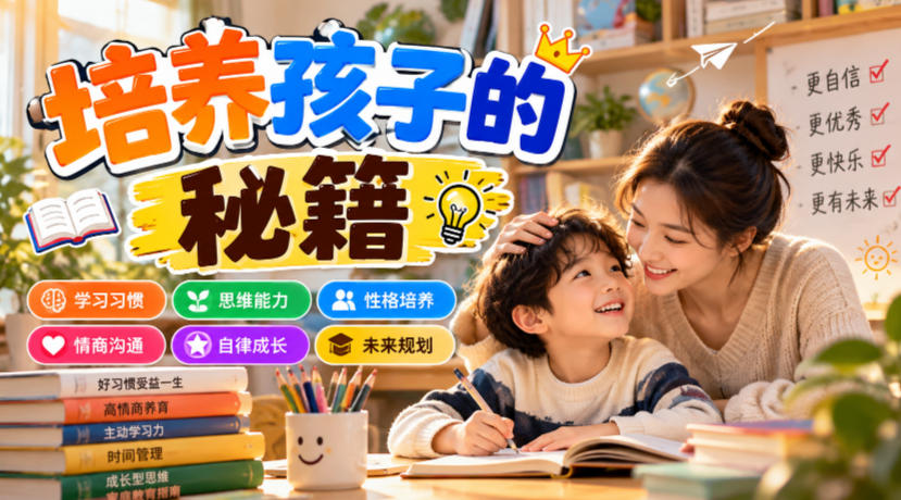 某公众号付费文章：培养孩子的秘籍-怪兽网创俱乐部