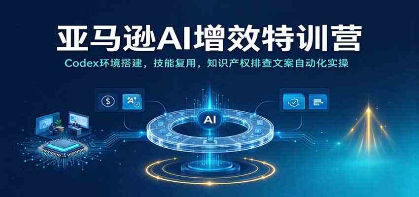 亚马逊AI增效特训营：Codex环境搭建，技能复用，知识产权排查文案自动化实操-邪修侠 - 演示