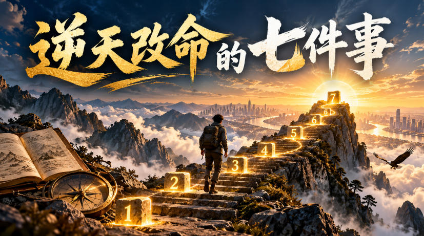付费文章：逆天改命的七件事-怪兽网创俱乐部