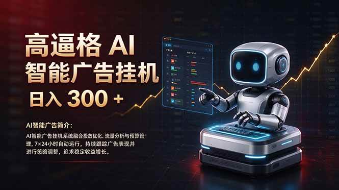 （21015期）普通人的 AI 副业机会，日入300+新手小白也能起步，-邪修侠
