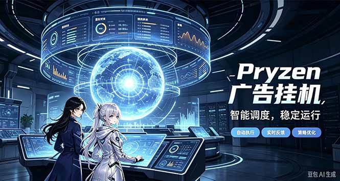 （21102期）Pryzen广告全自动挂机给自己一个交代，门槛低，零基础小白也可以快速上手-多课资源站
