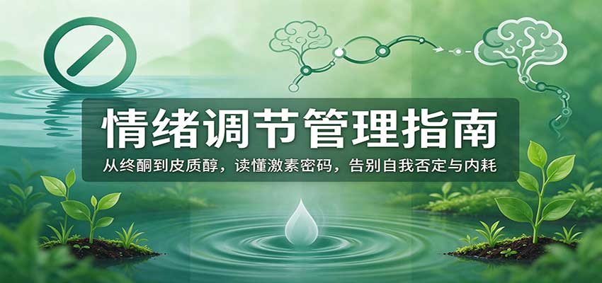 情绪调节管理指南：从睾酮到皮质醇，读懂激素密码，告别自我否定与内耗-邪修侠 - 演示