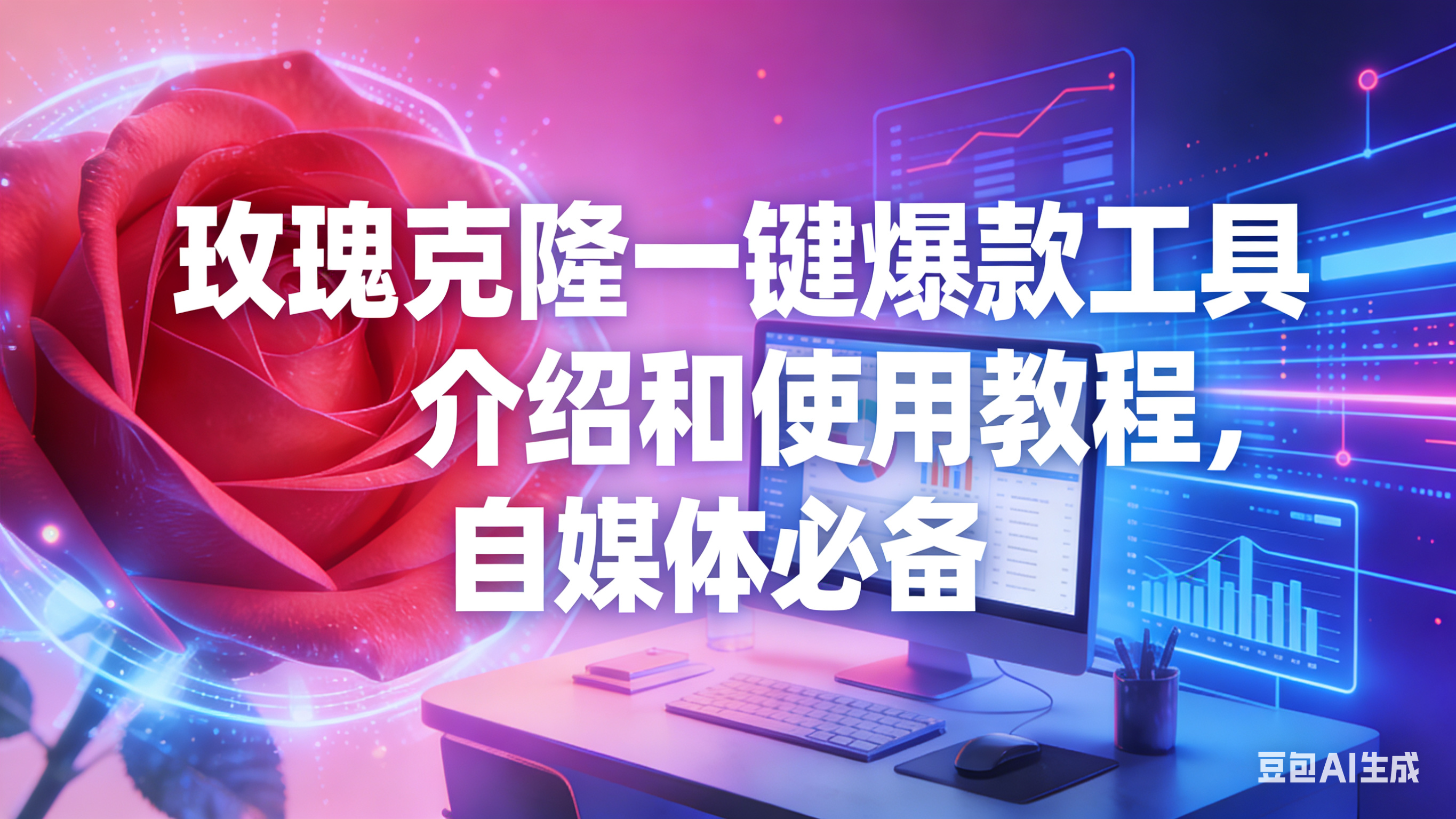 （16772期）玫瑰克隆工具，自媒体必备，一键爆款工具详细介绍和使用教程-网亿资源平台