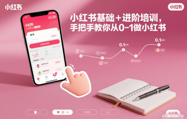 小红书基础+进阶培训，手把手教你从0-1做小红书-邪修侠 - 演示