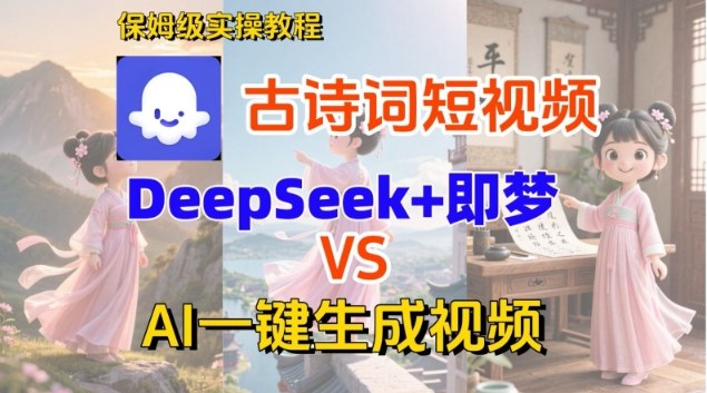Coze扣子智能体工作流一键生成古诗词短视频，保姆级搭建教学-邪修侠 - 演示