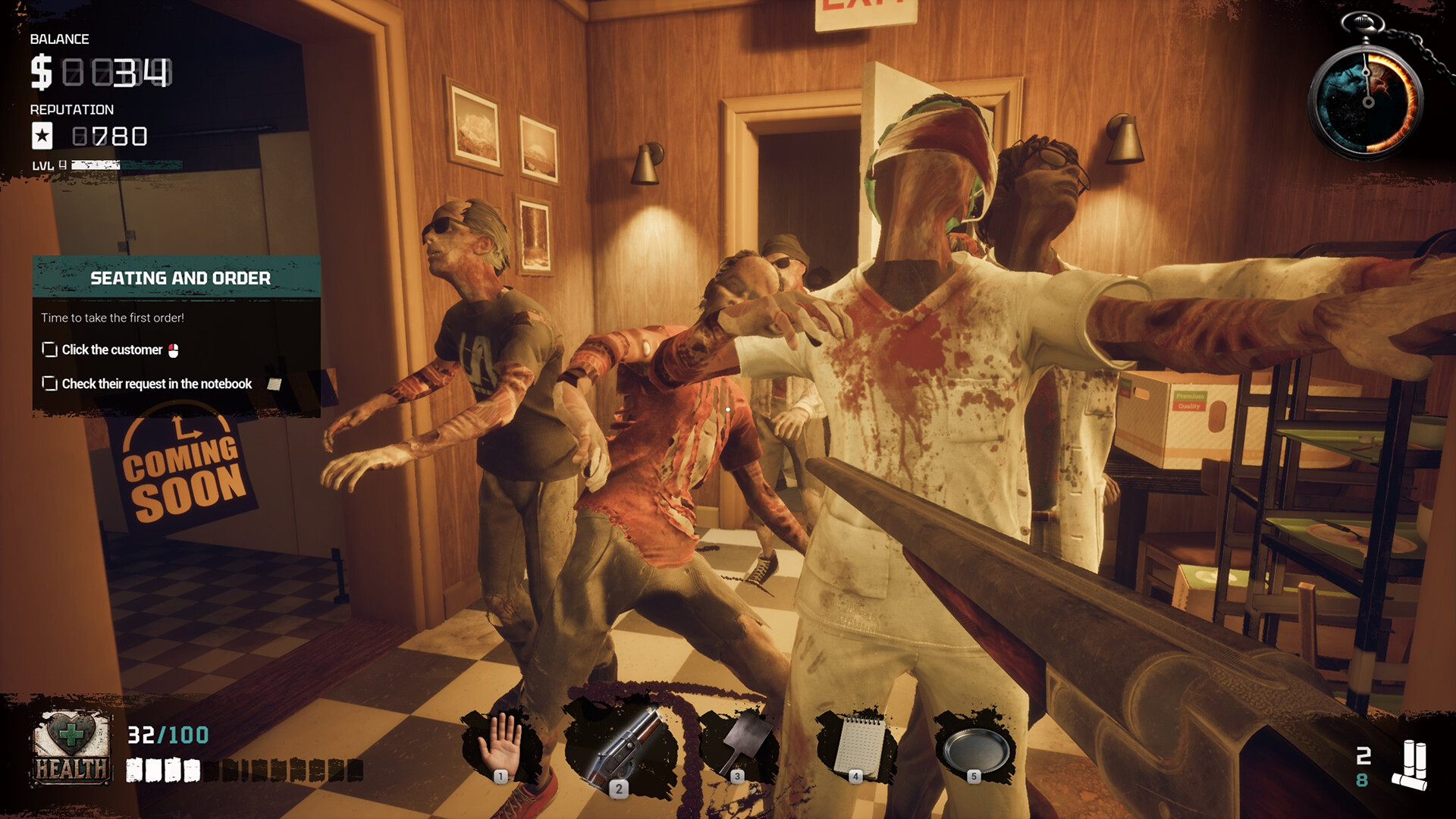 僵尸餐馆模拟器/Zombie Diner Simulator
