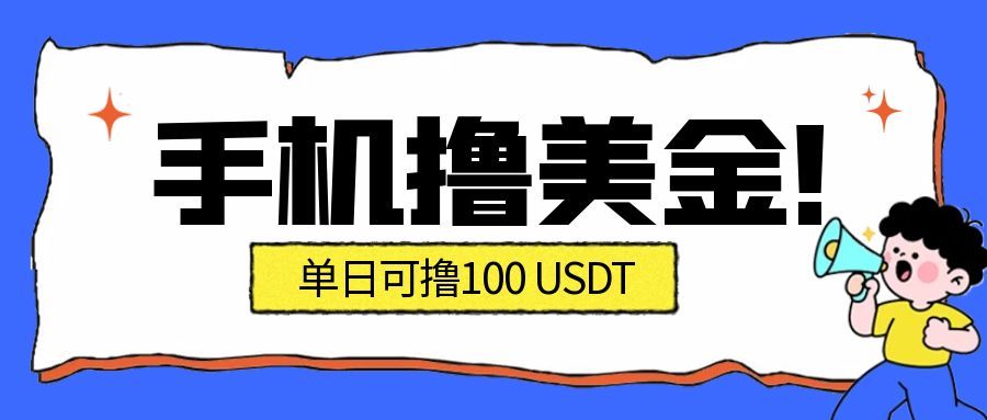 最新手机撸美金项目，单日产值100U+，2026年最新的风口项目-网亿资源平台