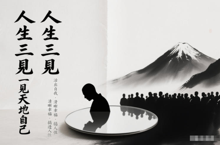 人生三见一见天地见众生见自己,活出自我拥有清晰幸福人生,搞透人性-邪修侠