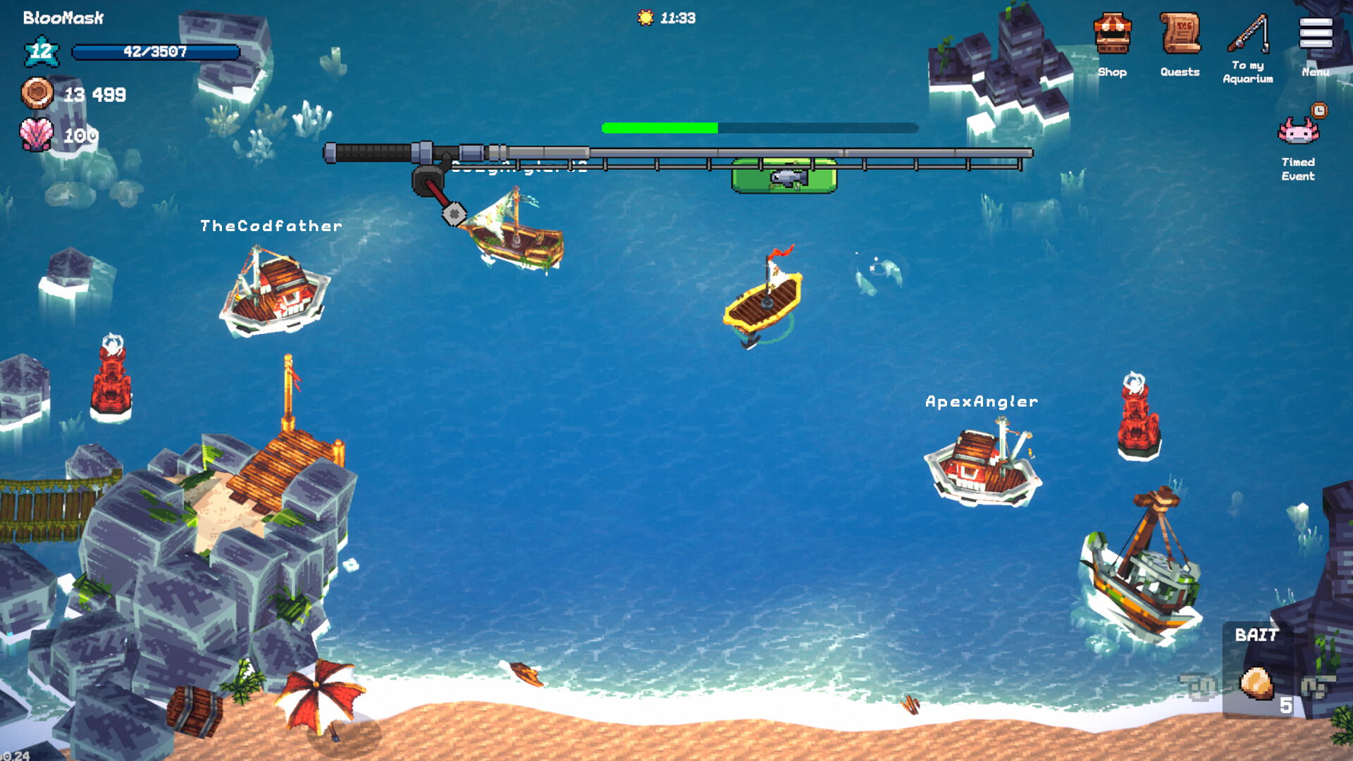 全球鱼友俱乐部:放置好时光/Tiny Aquarium: Social Fishkeeping 全球鱼友俱乐部:放置好时光/Tiny Aquarium: Social Fishkeeping