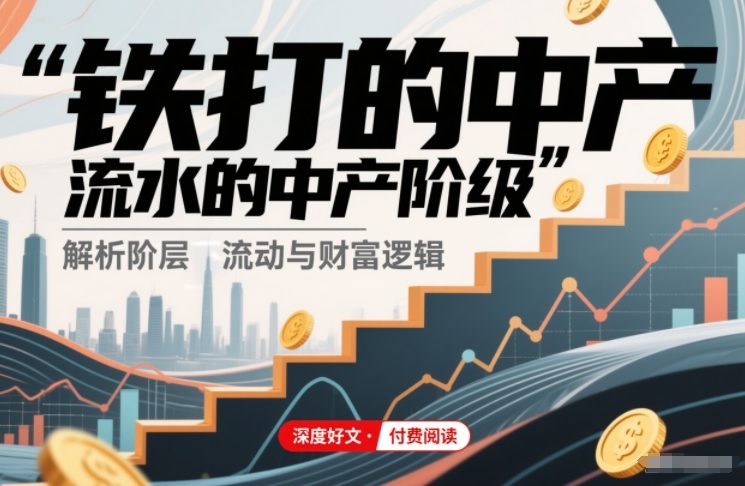 付费文章：铁打的中产，流水的中产阶级-邪修侠 - 演示