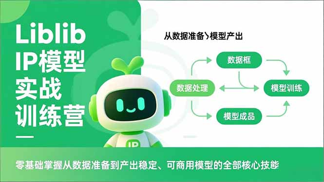 Liblib IP模型实战训练营，零基础掌握从数据准备到产出稳定、可商用模型的全部核心技能-邪修侠 - 演示