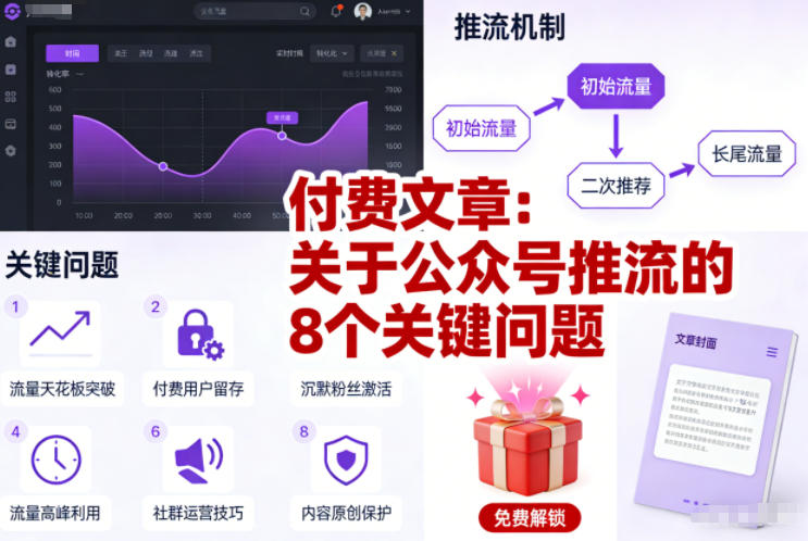 付费文章:关于公众号推流的8个关键问题-邪修侠