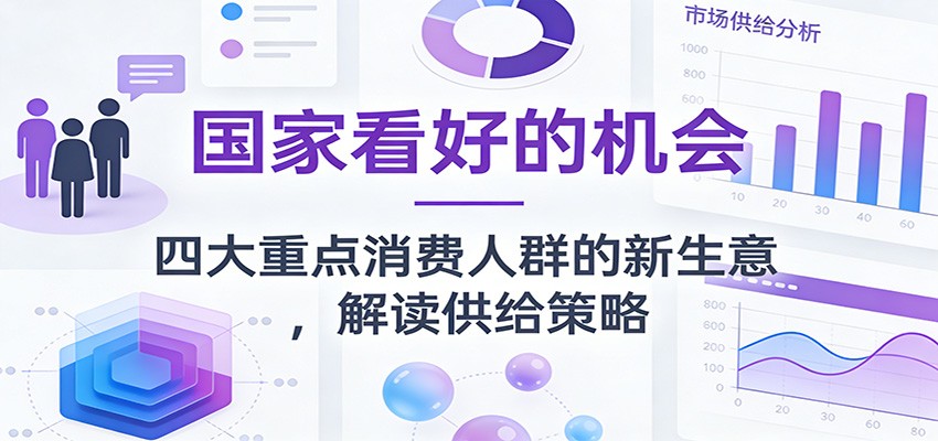 公众号付费文章:国家看好的机会,四大重点消费人群的新生意,解读供给策略-邪修侠