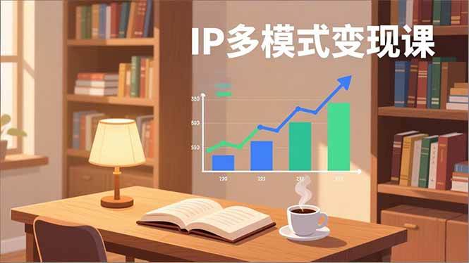 （17014期）IP多模式变现课，广告分成、种草激励、Live图带货，开拓多元收入，副业稳定月入过万-网亿资源平台