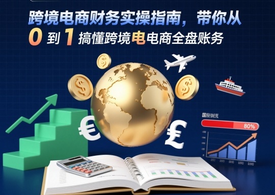 跨境电商财务实操指南,带你从0到1搞懂跨境电商全盘账务 跨境电商财务实操指南,带你从0到1搞懂跨境电商全盘账务