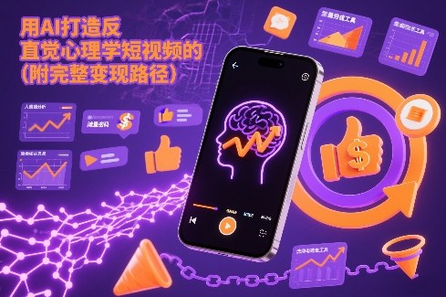 用AI打造“反直觉”心理学短视频的流量密码（附完整变现路径）-邪修侠 - 演示