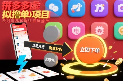拼多多虚拟撸单项目，跳过选品和测试直接撸单-邪修侠 - 演示