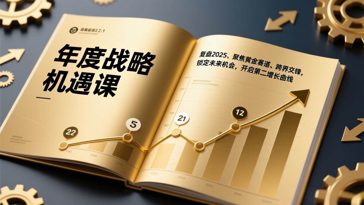 （17077期）年度战略机遇课，复盘2025、聚焦黄金赛道、跨界交锋，锁定未来机会，开启第二增长曲线-网亿资源平台